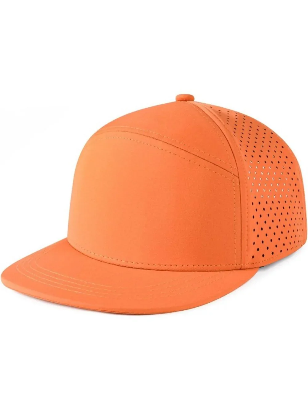 Men's Laser Mesh Snapback Baseball Cap | Adjustable, Lightweight, Breathable